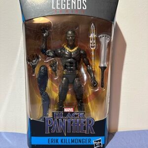 Marvel Erik Killmonger Action Figure - Black & Gold
